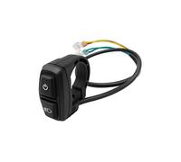 Interrupteur Commodo Power et Phares pour Dualtron Pop Original Minimotors Noir