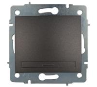 INTERRUPTEUR-COMMUTATEUR GRAPHITE SERIE EUROPE