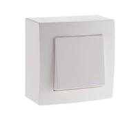 Interrupteur complet va et vient 10A saillie Presto - Zenitech