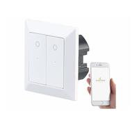Luminea Home Control – Double interrupteur connecté LHC-52 – commande vocale