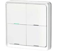 Interrupteur connecté Nedis zbws40wt Blanc