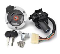 Interrupteur Contact Moto Compatible Avec Pour BX250 Pour NINJA Pour 250SL 2015 2016 Interrupteur D'allumage Bouchon Gaz Carburant Kit Clé Verrouillage Siège