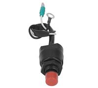 Interrupteur Coupure Moteur Hors - Bord 17,5cm, Commutateur Sécurité Moteur, Accessoire Marine Durable en ABS - Remplacement Facile, Léger et Compact, Compatible Tous Moteurs