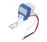 Interrupteur Crépusculaire 220V 10A pour Éclairage Extérieur | Activation automatique au crépuscule, extinction à l' pour aube, pour idéal gestion effort, 220V 10A robuste