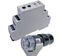 Interrupteur crépusculaire Eberle DÄ-F 565 19 8565 19 140 000 240 V/DC, 240 V/AC 1 inverseur (RT) (L x l x H) 64 x 17.6 x 90 mm 1 pc(s)