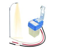 Interrupteur Crépusculaire Étanche AS-10-220V 10A Capteur De Lumière Auto | Photocellule Imperméable Éclairage Extérieur Et Jardin | Module De Contrôle Lumineux IP44 Compact Automatique