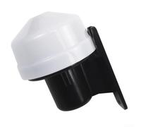 Interrupteur crépusculaire étanche IP65 avec verrouillage rotatif | ABS Plastic Shell, Auto Dusk-to-Dawn Sensor, 10A Load, Street Garden Highway Lighting, for Surface Mounted