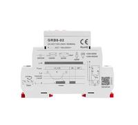 Interrupteur Crépusculaire Photoélectrique GRB8-01/02 For Rail DIN, Minuterie, Capteur De Lumière, Relais AC 110 V-240 V, Marche/arrêt Automatique(GRB8-02 AC110-240V)