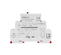 Interrupteur Crépusculaire Photoélectrique GRB8-01/02 For Rail DIN, Minuterie, Capteur De Lumière, Relais AC 110 V-240 V, Marche/arrêt Automatique(GRB8-01 AC110-240V)