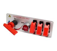Interrupteur D’allumage 20a 12v pour Voiture de Course Couvercle | Plastique et Alliage D’aluminium, Arrêt D’urgence Rapide, Circuits Auxiliaires, Bateaux, Montage DIY