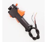 Interrupteur d'accélérateur de moteur de perceuse au sol 44-5 40-5, Compatible avec interrupteur d'angle de bétail Simple à deux poinçons, accessoires Compatible avec pièces de moteur(KHAKI)