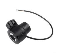 Interrupteur d'accélérateur pour scooter électrique Kukirin G2 G3 G4 - Pièce de rechange - Contrôle précis du pouce - Noir - 7 x 6 x 4 cm