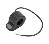 Interrupteur d'accélérateur pour scooter électrique Xiaomi 5/5 Pro/5 Max, contrôle de l'accélérateur avec matériau ABS et design résistant à la rouille, 13 x 9 x 4 cm, noir