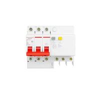 Interrupteur d'air 3p avec protecteur de fuite, disjoncteur 63a, protection contre les fuites 220v, 32a triphasé(3P-32A)