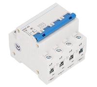 Interrupteur d'air basse tension, montage sur rail DIN PA66 Structure modulaire en nylon AC 400V 16A DZ47-63 C16 Disjoncteur 4P pour système d'éclairage de bâtiment