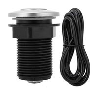 Interrupteur D'air pour Jacuzzi Interrupteur D'air pour Déchets de Déchets Bouton D'auto-verrouillage Automatique + Kit de Tuyau D'air Pneumatique L'interrupteur D'air D'élimination des Déchets de Hau