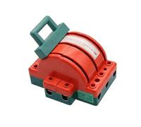 Interrupteur d'alimentation 3P 32 A Bakélite ignifuge 220 V | Connecteurs en laiton massif, bloque les arcs électriques, séparation sûre du réseau principal et alimentation électrique du