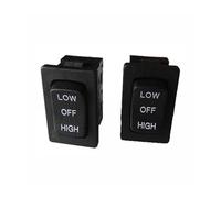 Interrupteur d'alimentation à 3 broches et 3 vitesses, 2 pièces, CRT-1215-Y, 7,5 A, 250 V, for sèche-cheveux et interrupteur froid Controls Switches