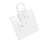 Interrupteur d'alimentation à carte de type 86 40 A 220 V pour hôtels et bâtiments résidentiels avec fonction de coupure et clés à double carte