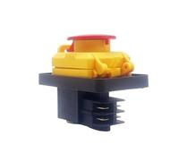 Interrupteur d'alimentation, Interrupteurs étanches à bouton-poussoir électromagnétique industriel KJD12 16 A 250 V