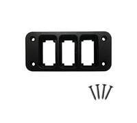 Interrupteur d'alimentation pour Barre Lumineuse compresseur auxiliaire Marche/arrêt, Convient pour Toyota Tacoma, FJ Cruiser, Highlander Bouton Poussoir(3 Gang)