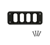 Interrupteur d'alimentation pour Barre Lumineuse compresseur auxiliaire Marche/arrêt, Convient pour Toyota Tacoma, FJ Cruiser, Highlander Bouton Poussoir(4 Gang)