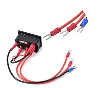 Interrupteur d'alimentation pour imprimante 3D 15A 220V / 110V Prise de protection contre les courts-circuits Module d'entrée Prise de type U Prise d'interrupteur d'alimentation