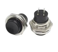 Interrupteur d'alimentation rond DS-212, 16MM, petit bouton-poussoir momentané à réinitialisation automatique, 5/20 pièces