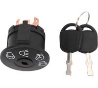 Interrupteur d'allumage 7251741 Démarreur avec jeu de 2 boutons pour tracteur tondeuse Cub Cadet