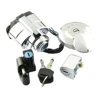 Interrupteur d'allumage Accessoires Moto, Serrure De Contacteur D'allumage, Jeu Clés pour Bouchon Réservoir pour H-Onda pour Magna 250 VT250 1995-1997 1996 VT
