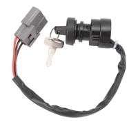 Interrupteur d'allumage ATV à 3 Fils avec clé, Interrupteur de Démarrage à Performance Stable pour Installation Grizzly 700 YFM700 2007 2008 Vous Permettant de Remplacer