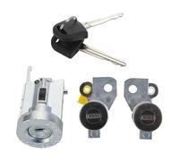 Interrupteur D'allumage Avec 2 Clés, Cylindres De Serrure De Porte De Voiture Compatible Avec Gmc Pour Canyon 2004 - 2012 US536L CS1008L LC65360 Serrure Neiman antivol