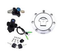 Interrupteur d'allumage Bouchon Carburant Moto Couvercle De Siège Jeu Clés Verrouillage pour H-Onda NSR125 NSR 125 RX 1993-2001 2002 2003 2004 4 Fils Interrupteur D'allumage Essence Huile