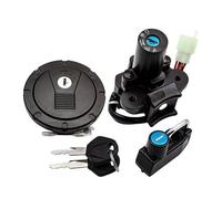 Interrupteur d'allumage Bouchon De Réservoir Carburant avec Serrure Contact Et Clé pour Moto pour Kawasaki D-Tracker KLX250 2001 2002-2014 KLX125 2010-2014