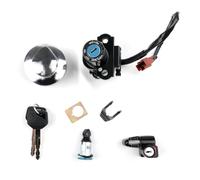 Interrupteur D'allumage Compatible Avec CB400SS 2002 2003 2004 2005 2006 2007 2008 Kit De Verrouillage De Commutateur D'allumage De Moto, Accessoires De Moteur De Commutateur D'allumage