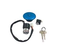 Interrupteur d'Allumage Compatible Avec Suzuki Pour GN125 Accessoires De Verrouillage De Moto Ensemble De Verrouillage De Commutateur D'allumage À 4 Fils Pièces De Rechange De Moto