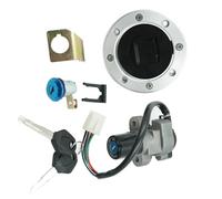 Interrupteur D'Allumage Compatible Avec Suzuki Pour GS500 2001 2002 Pour RGV250 1990 1991 1992 Ensemble De Commutateur D'allumage De Moto Verrou De Couvercle De Réservoir Pour Bouchon De Gaz