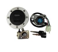 Interrupteur D'allumage Compatible Avec Suzuki Pour GSX400 GK79A Impulse 1994-1999 Pour GSF400 Pour Bandit GK7AA 1995-2000 Cache-bouchon Réservoir Carburant Avec Verrouillage Contacteur D'allumage.