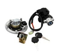 Interrupteur d'Allumage Compatible Avec Suzuki Pour GSXR1000 2003 2004 Pour GSXR1000Z 2003 2004 Moto Pour Bouchon De Gaz Interrupteur D'allumage Pour Serrure De Siège Avec Kit De Clé