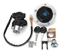 Interrupteur D'allumage Compatible Avec Suzuki Pour GSXR1000 2003-2004 Pour SV650 2008-2012 Pour SFV650 2009-2015 Interrupteur D'allumage Bouchon Gaz Carburant Clé Verrouillage Du Siège