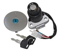 Interrupteur d'Allumage Compatible Avec Yamaha Pour FZR250 1987-1988 Pour FZR400 1988-1990 Pour FZR600 1989-1993 Moto Pour Verrouillage De Commutateur D'allumage À Gaz Avec Kit De Clé