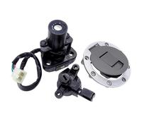 Interrupteur d'allumage Couvercle De Bouchon Réservoir Carburant pour Suzuki GS500 RGV250 GSF1200 Bandit TL1000R GSXR1000 1 Jeu Clé Commutateur D'allumage Moto Serrure Siège