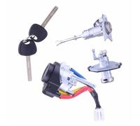 Interrupteur D'Allumage De Voiture Barillet avec Clé 1 Ensemble Barillet Complet pour Voiture Porte Gauche Coffre Adapté pour Hyundai Sonata 8 Accessoires De Voiture Interrupteur