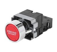 Interrupteur d'allumage démarreur de moteur 12V 10A LED OneKey Start Push