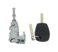 Interrupteur d'allumage démarreur Ensemble Serrures Concurrentes, Interrupteur D'allumage Cylindre Serrure Porte Gobelet À 2 Clés Pour Kangoo Iii Modus Master Pour Vauxhall Pour Opel(Left Lock)