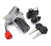 Interrupteur D'allumage Ensemble Contacteur D'allumage À Clé pour Moto pour XVS125 XVS250 XVS400 XVS400C XVS650 XVS650A XVS650AT Et XVS1100 Verrouillage Selle Inclus