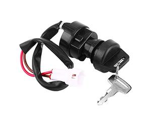 Interrupteur d'allumage KIMISS à 2 fils pour un 2008 b, key 660 interrupteur d'allumage de moto bravo yfm50 2 broches guerrier 01 yfm 350 et fob en plastique à deux fils pour un 98 2003