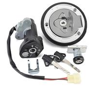 Interrupteur d'allumage Kit De Clé Verrouillage Siège Commutateur D'allumage Bouchon Réservoir Carburant Moto pour Y-AMAHA YZF R15 YZF155 155 2019 2020 2021 Accessoires Remplacement