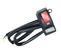 Interrupteur D'allumage Moto Universel 7/8 Pouces Guidon Antibrouillard Phare Klaxon Interrupteur Démarrage Bouton Marche/arrêt 12 V Pour VTT Scooters Motoneige D'allumage de Guidon