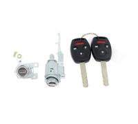 Interrupteur d'allumage Pour Accord 2003-2007 Cylindre Commutateur | Pour 2003 2004 2005 2006 2007 Ensemble Serrure Baril Interrupteur D'allumage Cylindre Serrure Porte 2 Clé(2pcs 4 Button)